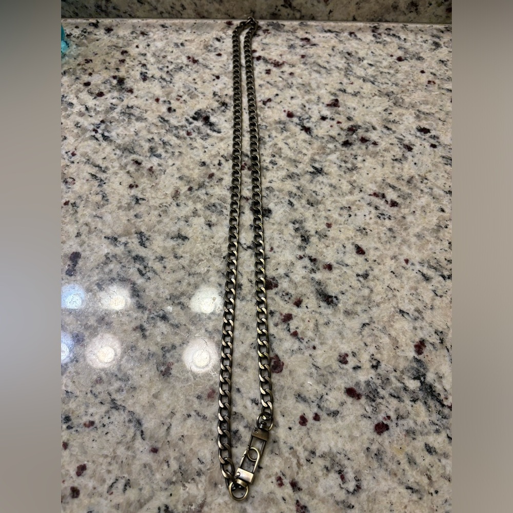 Unbranded, brand new Bronze color electro plated bag chain for purses
